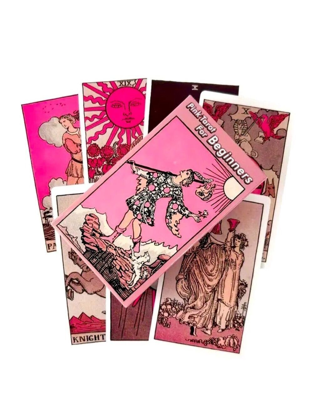 Pink Tarot For Beginners: Learn Tarot the Easy & Fun Way Card Deck